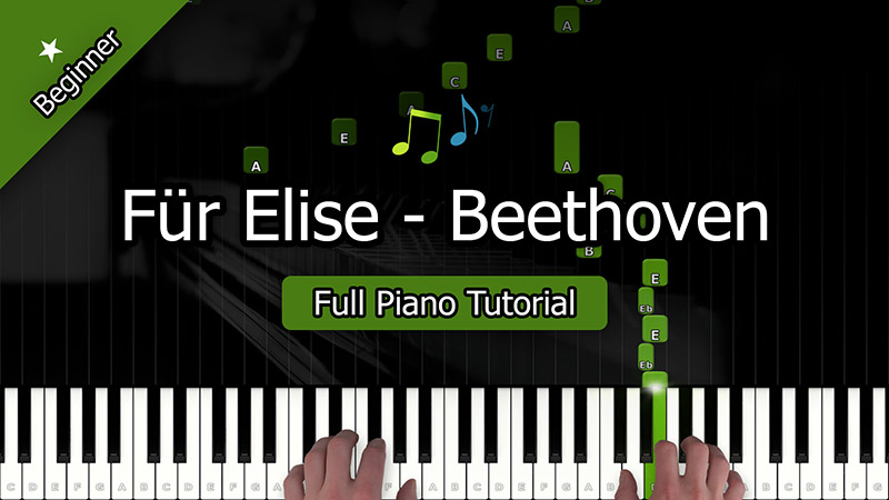 Für Elise - Beethoven (Beginner)
