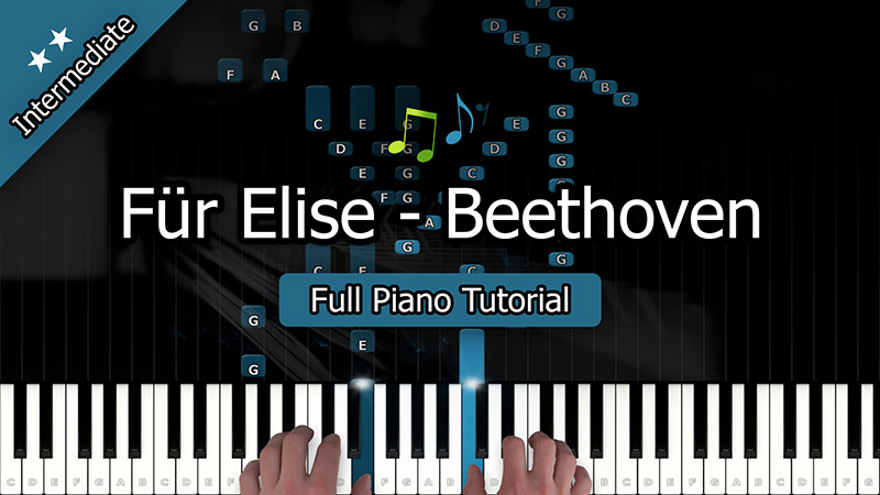 Für Elise - Beethoven (Intermediate)