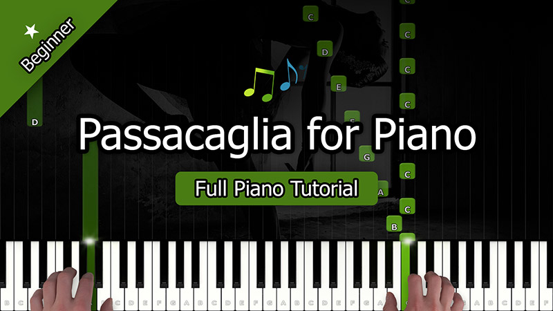 Passacaglia for Piano (Beginner)
