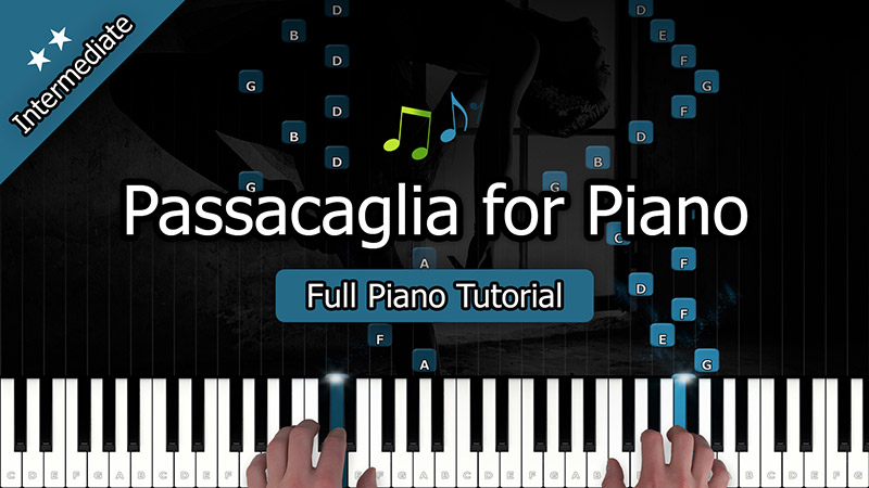 Passacaglia for Piano (Intermediate)
